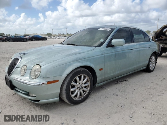 2001 Jaguar S-Type with VIN SAJDA01P51GM12659, listed as a Copart auction lot 79412564 with 113,741 mi miles and Non Repairable. Bid and sale history available at DreamBid. Image 1.