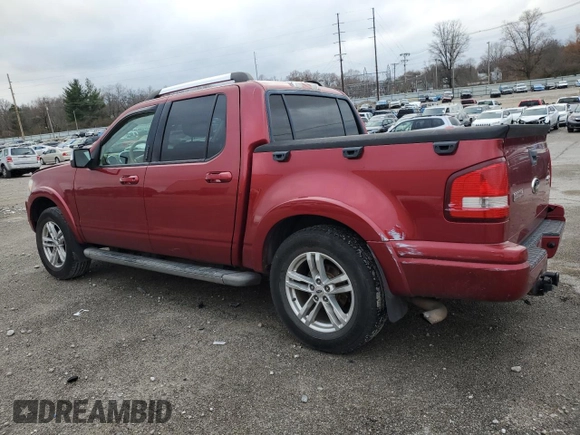 2008 Ford Explorer Sport Trac Limited with VIN 1FMEU53E28UA25545, listed as a Copart auction lot 83031384 with 189,272 mi miles and Clean title. Bid and sale history available at DreamBid. Image 2.