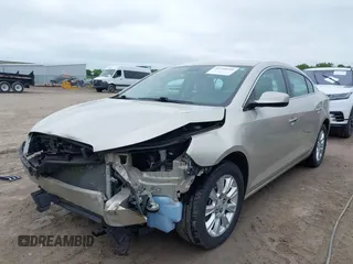 2013 Buick LaCrosse with VIN 1G4GA5E37DF206619, listed as a IAAI auction lot 42340516 with 39,179 mi miles and . Bid and sale history available at DreamBid. Image 2.