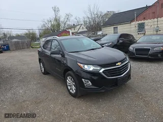 2018 Chevrolet Equinox LT with VIN 2GNAXSEV1J6103315, listed as a Copart auction lot 53917715 with 106,200 mi miles and Clean Title. Bid and sale history available at carsss.com. Image 1.