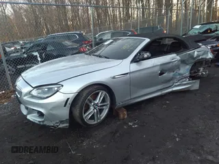 2014 BMW 6 Series 650i with VIN WBAYP9C51ED169287, listed as a IAAI auction lot 32308859 with 48,680 mi miles and . Bid and sale history available at carsss.com. Image 2.