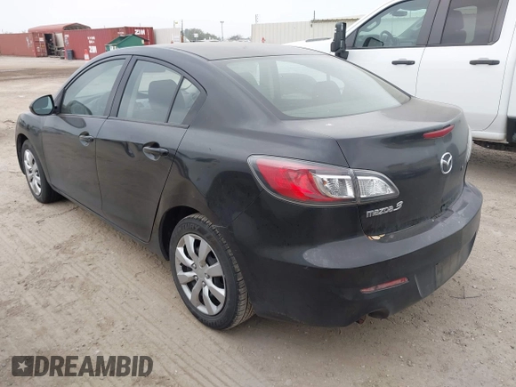 2013 Mazda 3 i SV with VIN JM1BL1TGXD1716628, listed as a IAAI auction lot 41954693 with 184,031 mi miles. Bid and sale history available at carsss.com. Image 3.