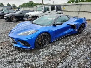 2023 Chevrolet Corvette 3LT with VIN 1G1YC3D44P5114162, listed as a Copart auction lot 62463195 with 9,368 mi miles and Salvage title. Bid and sale history available at DreamBid. Image 1.
