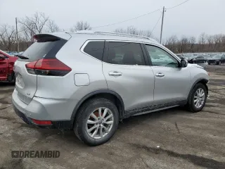 2019 Nissan Rogue SV with VIN KNMAT2MT4KP547147, listed as a Copart auction lot 45005765 with 187,364 mi miles and Salvage Title. Bid and sale history available at DreamBid. Image 3.