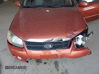 2008 Kia Spectra with VIN KNAFE161285017945, listed as a Copart auction lot 47926845 with 181,054 mi miles and Salvage Title. Bid and sale history available at carsss.com. Image 11.