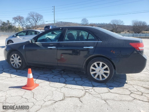 2011 Lincoln MKZ with VIN 3LNHL2GC8BR761959, listed as a Copart auction lot 46612195 with 203,500 mi miles and Salvage Title. Bid and sale history available at carsss.com. Image 2.