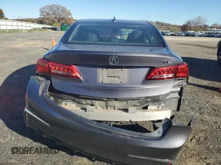 2020 Acura TLX with VIN 19UUB2F38LA005200, listed as a Copart auction lot 76519364 with 62,215 mi miles and Salvage Title. Bid and sale history available at carsss.com. Image 6.