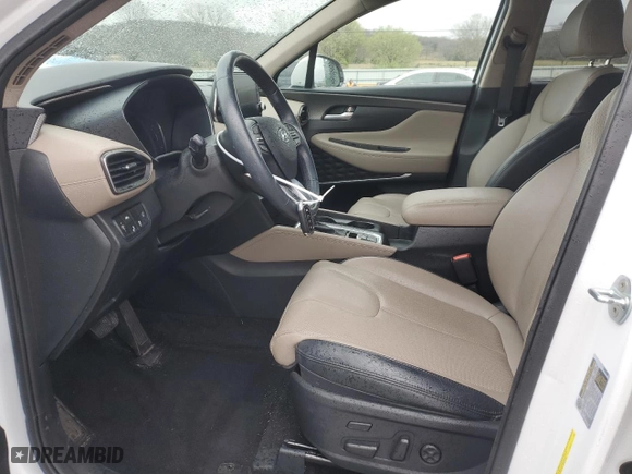 2020 Hyundai Santa Fe Limited with VIN 5NMS53AA7LH273010, listed as a Copart auction lot 49320265 with 42,333 mi miles and Non Repairable. Bid and sale history available at carsss.com. Image 7.