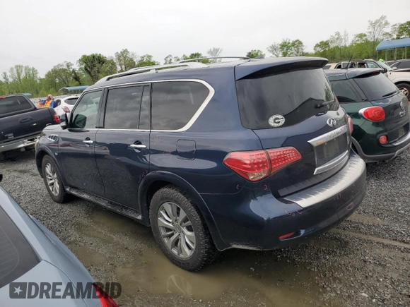 2015 Infiniti QX80 с VIN JN8AZ2NEXF9081513, выставлен на аукционе Copart как лот 51276015 с пробегом 158 004 миль миль и Списание • Salvage title. История ставок и продаж доступна на DreamBid. Изображение 2.