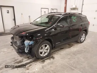 2018 GMC Terrain SLE with VIN 3GKALMEV5JL344701, listed as a IAAI auction lot 41826919 with 107,557 mi miles. Bid and sale history available at carsss.com. Image 17.
