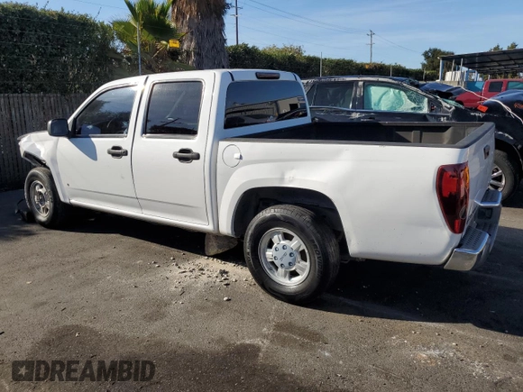 2007 GMC Canyon SLE1 with VIN 1GTCS139378248181, listed as a Copart auction lot 78543044 with 142,280 mi miles and Salvage Title. Bid and sale history available at carsss.com. Image 2.