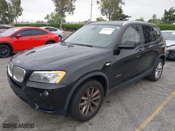 2013 BMW X3 xDrive28i with VIN 5UXWX9C59D0A21969, listed as a IAAI auction lot 42058317 with 118,302 mi miles. Bid and sale history available at carsss.com. Image 17.