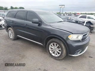 2014 Dodge Durango SXT with VIN 1C4RDJAG7EC307118, listed as a IAAI auction lot 42168781 with 92,977 mi miles and . Bid and sale history available at DreamBid. Image 1.