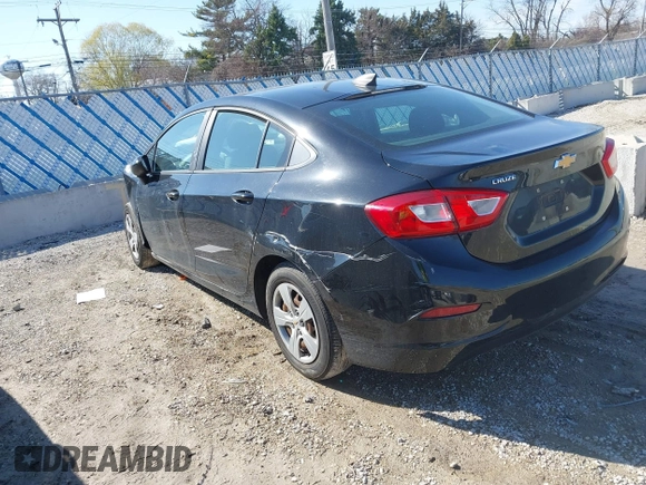 2018 Chevrolet Cruze LS with VIN 1G1BC5SM8J7201417, listed as a IAAI auction lot 41995661 with 111,448 mi miles and . Bid and sale history available at DreamBid. Image 3.