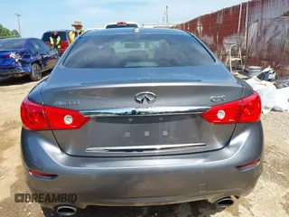 2016 Infiniti Q50 3.0t Premium with VIN JN1EV7AP4GM304093, listed as a IAAI auction lot 42021671 with 61,581 mi miles. Bid and sale history available at carsss.com. Image 16.