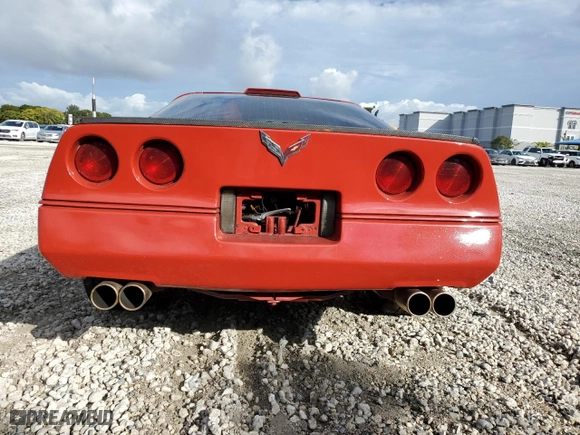 1987 Chevrolet Corvette with VIN 1G1YY2182H5117680, listed as a Copart auction lot 86649134 with 0 mi miles and Clean Title. Bid and sale history available at carsss.com. Image 6.