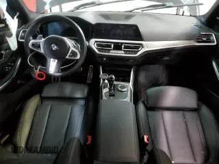 2022 BMW 3 Series 330i xDrive with VIN 3MW5R7J00N8C68253, listed as a Copart auction lot 89153665 with 0 mi miles and Salvage Title. Bid and sale history available at carsss.com. Image 8.