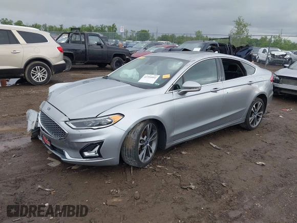 2020 Ford Fusion Titanium with VIN 3FA6P0D98LR115437, listed as a IAAI auction lot 42331052 with 127,346 mi miles and . Bid and sale history available at DreamBid. Image 17.