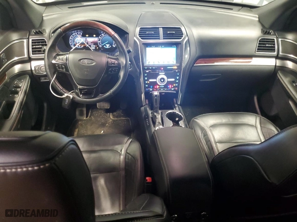 2018 Ford Explorer Platinum with VIN 1FM5K8HT5JGB75717, listed as a Copart auction lot 87663175 with 89,757 mi miles and Salvage Title. Bid and sale history available at carsss.com. Image 8.