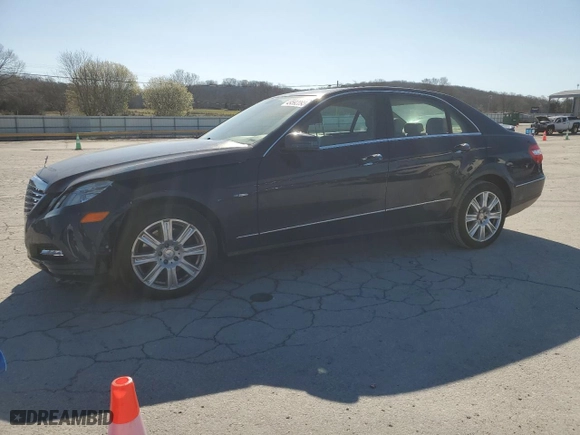 2012 Mercedes-Benz E-Class E 350 Luxury with VIN WDDHF5KB8CA585105, listed as a Copart auction lot 49592095 with 103,066 mi miles and Salvage Title. Bid and sale history available at carsss.com. Image 1.