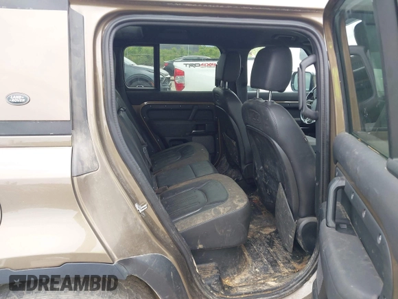 2021 Land Rover Defender S with VIN SALEJ7RX8M2041751, listed as a IAAI auction lot 42319668 with 57,774 mi miles and . Bid and sale history available at DreamBid. Image 8.