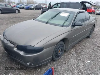 2002 Chevrolet Monte Carlo LS with VIN 2G1WW12EX29235532, listed as a IAAI auction lot 41957875 with 132,969 mi miles. Bid and sale history available at carsss.com. Image 2.