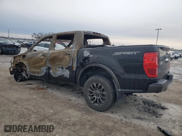2020 Ford Ranger XL with VIN 1FTER4EH6LLA91179, listed as a Copart auction lot 44630175 with Not Provided miles and Non Repairable. Bid and sale history available at DreamBid. Image 2.