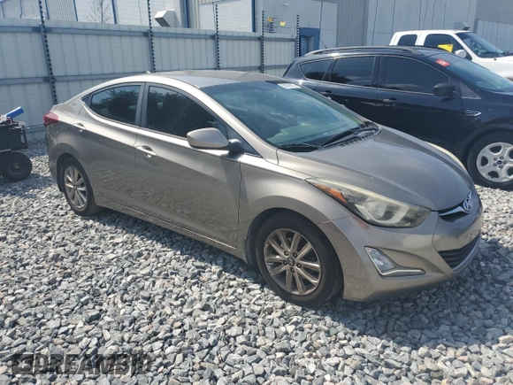 2015 Hyundai Elantra SE z VIN 5NPDH4AE9FH595258, wystawiony jako Copart lot #58359905 z przebiegiem 177 122 mil mil oraz Tytuł czysty. Historia ofert i sprzedaży dostępna na DreamBid. Obrazek 4.