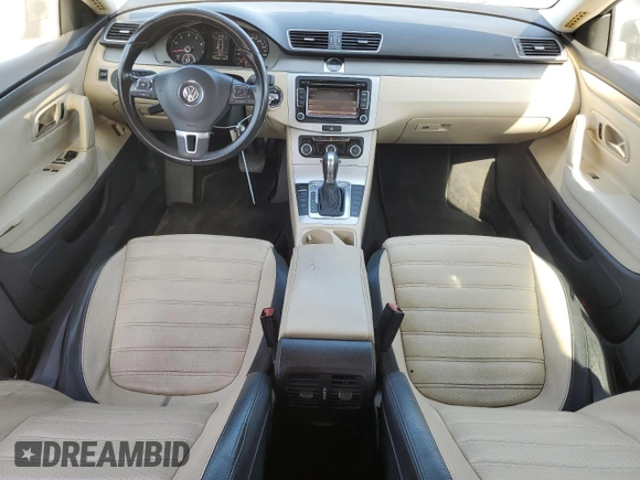 2012 Volkswagen CC Sport with VIN WVWMN7AN3CE535174, listed as a Copart auction lot 52951175 with 104,468 mi miles and Clean Title. Bid and sale history available at carsss.com. Image 8.