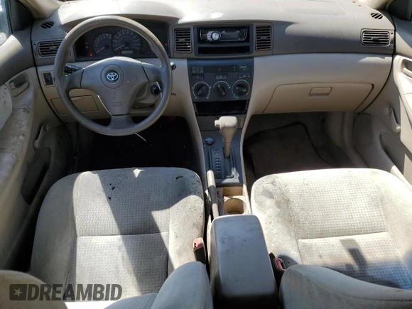 2007 Toyota Corolla CE with VIN 1NXBR32E17Z864384, listed as a Copart auction lot 52519385 with 204,778 mi miles and Salvage Title. Bid and sale history available at carsss.com. Image 8.