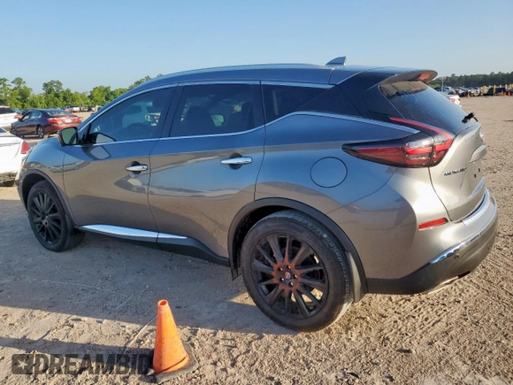 2023 Nissan Murano Platinum with VIN 5N1AZ2DJ6PC119006, listed as a Copart auction lot 61748035 with 618 mi miles and Salvage title. Bid and sale history available at DreamBid. Image 2.