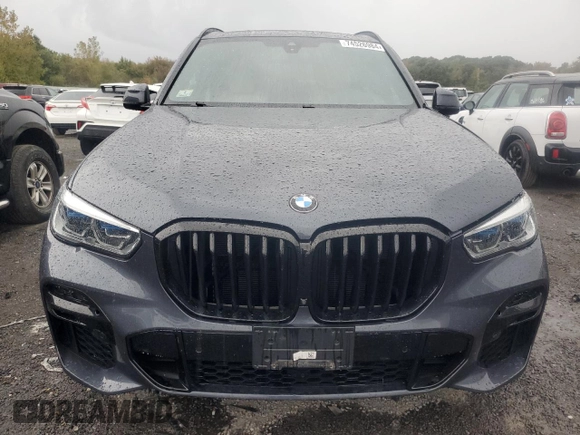 2022 BMW X5 xDrive40i with VIN 5UXCR6C03N9K58192, listed as a Copart auction lot 74526984 with Not Provided miles and Salvage Title. Bid and sale history available at DreamBid. Image 5.