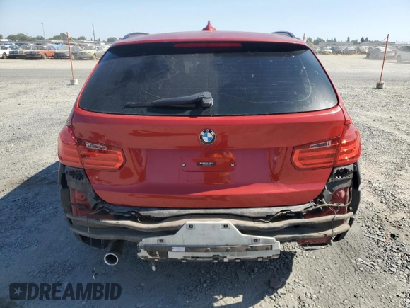 2014 BMW 3 Series 328d xDrive with VIN WBA3K5C57EKT33199, listed as a Copart auction lot 61461245 with 114,134 mi miles and Salvage title. Bid and sale history available at DreamBid. Image 6.