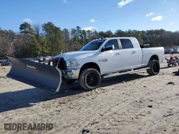 2016 Ram 2500 Laramie with VIN 3C6UR5NL8GG192837, listed as a Copart auction lot 45333895 with 170,983 mi miles and Salvage title. Bid and sale history available at DreamBid. Image 1.