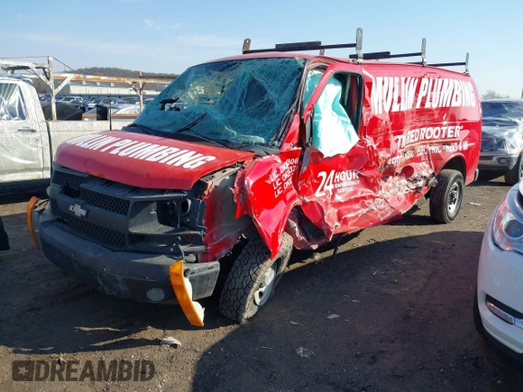 2017 Chevrolet Express Cargo with VIN 1GCZGHFG9H1143749, listed as a IAAI auction lot 41482229 with 234,220 mi miles and . Bid and sale history available at DreamBid. Image 22.