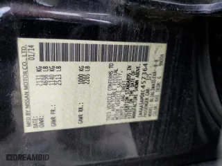 2014 Nissan Maxima 3.5 SV w/Premium Pkg with VIN 1N4AA5AP0EC457364, listed as a Copart auction lot 52785455 with 0 mi miles and Clean Title. Bid and sale history available at carsss.com. Image 12.