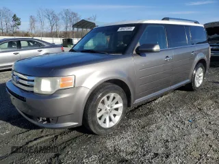2009 Ford Flex SEL with VIN 2FMDK52C59BA17660, listed as a Copart auction lot 46431585 with 194,181 mi miles and Salvage Title. Bid and sale history available at carsss.com. Image 1.