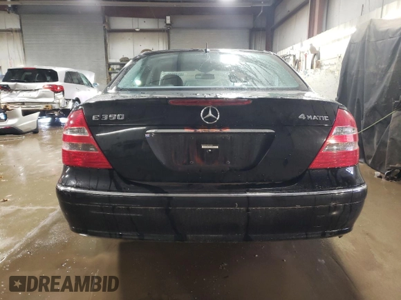 2006 Mercedes-Benz E-Class 3.5L with VIN WDBUF87J86X183384, listed as a Copart auction lot 48248595 with 156,820 mi miles and Salvage Title. Bid and sale history available at carsss.com. Image 6.