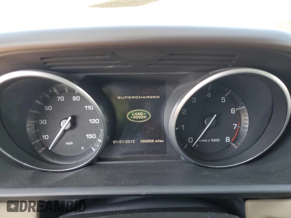 2014 Land Rover Range Rover Sport Supercharged with VIN SALWR2EF9EA336605, listed as a Copart auction lot 48947995 with 99,856 mi miles and Salvage Title. Bid and sale history available at DreamBid. Image 9.