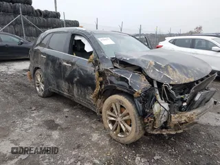 2014 Kia Sorento SX Limited with VIN 5XYKWDA70EG440053, listed as a IAAI auction lot 41565177 with 106,706 mi miles. Bid and sale history available at carsss.com. Image 1.