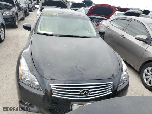 2011 Infiniti G37 Convertible with VIN JN1CV6FE8BM951839, listed as a Copart auction lot 76994124 with 0 mi miles and Salvage Title. Bid and sale history available at carsss.com. Image 5.