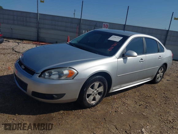 2011 Chevrolet Impala LT Fleet with VIN 2G1WG5EK6B1211491, listed as a IAAI auction lot 42467169 with 182,229 mi miles and . Bid and sale history available at DreamBid. Image 2.