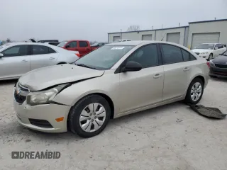 2014 Chevrolet Cruze LS with VIN 1G1PA5SH7E7442776, listed as a Copart auction lot 86270934 with 77,047 mi miles and Salvage Title. Bid and sale history available at carsss.com. Image 1.
