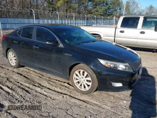 2015 Kia Optima EX with VIN 5XXGN4A74FG408253, listed as a IAAI auction lot 41336799 with 126,041 mi miles. Bid and sale history available at carsss.com. Image 1.