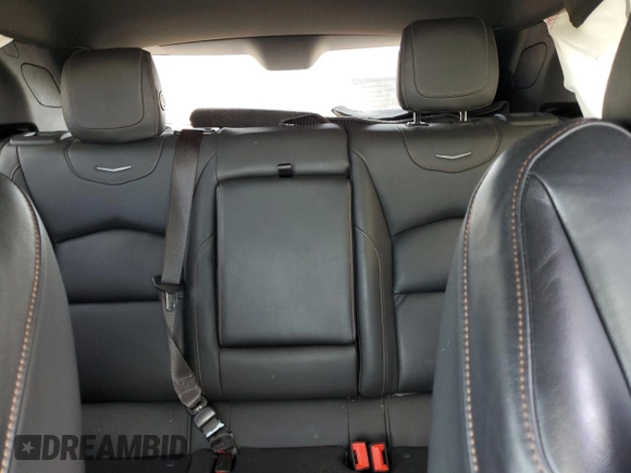 2022 Cadillac XT4 FWD Sport with VIN 1GYFZER46NF119009, listed as a Copart auction lot 57651725 with 37,896 mi miles and Salvage title. Bid and sale history available at DreamBid. Image 10.