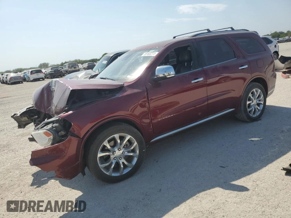 2018 Dodge Durango Citadel with VIN 1C4RDHEG1JC455861, listed as a Copart auction lot 76183274 with Not provided miles and Salvage title. Bid and sale history available at DreamBid. Image 1.