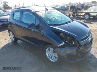 2014 Chevrolet Spark LS with VIN KL8CB6S98EC499263, listed as a IAAI auction lot 41810471 with 255,797 mi miles. Bid and sale history available at carsss.com. Image 1.