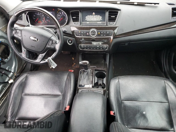 2014 Kia Cadenza Premium with VIN KNALN4D75E5120252, listed as a Copart auction lot 44543654 with 188,338 mi miles and Non Repairable. Bid and sale history available at carsss.com. Image 8.