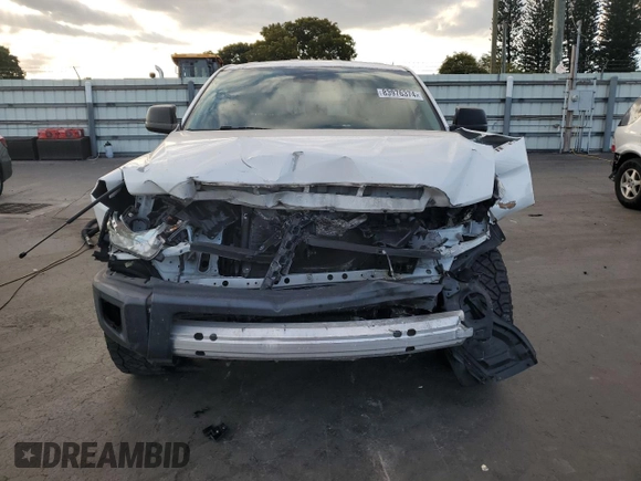 2019 Toyota Tundra SR with VIN 5TFRM5F10KX142691, listed as a Copart auction lot 83976374 with 45,679 mi miles and Salvage title. Bid and sale history available at DreamBid. Image 5.