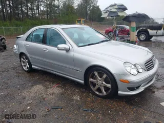 2007 Mercedes-Benz C-Class 2.5L Sport with VIN WDBRF52H97A918502, listed as a IAAI auction lot 41559813 with NaN miles. Bid and sale history available at carsss.com. Image 1.